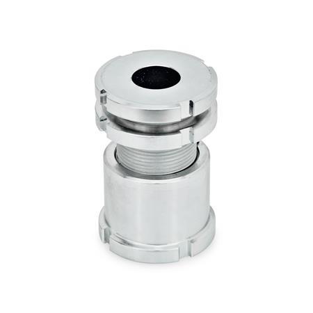GN 350 Vérins de précision, version longue, acier Matériau: ST - Acier
Type: AK - avec contre-écrou