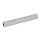 GN 480.1 Halterohre, Vierkant, Aluminium, für Klemmhalter Form: LS - mit Längsskala (mm-Teilung)