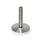 GN 6311.6 Leveling Feet, Stainless Steel Type: G - With plastic cap, gliding