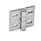 GN 235 Hinges, Stainless Steel , Adjustable Material: NI - Stainless steel
Type: B - Horizontally adjustable
Finish: GS - Matte shot-blasted finish