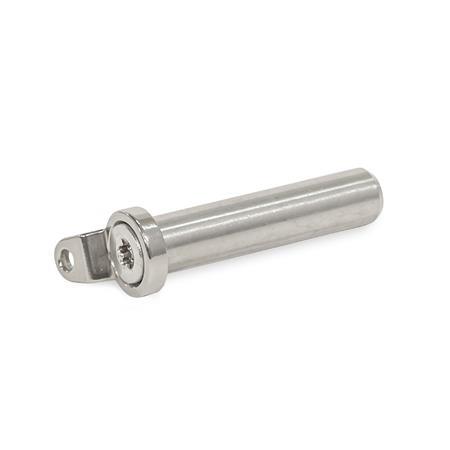 Innovative Components AL8X2500T-01 T Handle Locking  Pin 1/2 diameter  X 2.50 grip length  4130 steel zinc 