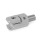 GN 476.2 Rail T-Mounting Clamps, Aluminum, Splittable Type: W - With stud
Finish: MT - Matte finish, tumbled