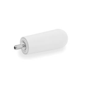 GN 798.6 Revolving Handles, Antibacterial Plastic Finish: WSA - White, RAL 9016, matte finish