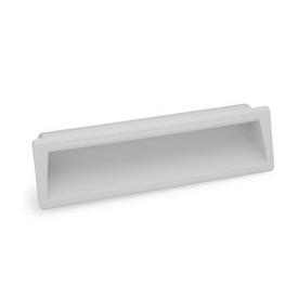 GN 731.1 Gripping Trays, Clip-In Type, Plastic Color: GR - Gray, RAL 7035, matte finish