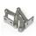 GN 7233 Multiple-Joint Hinges, Stainless Steel , Concealed, Opening Angle 120° Type: R - Fixing angle piece right