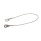 GN 111.2 Câbles de retenue, Inox, avec des anneaux ou un anneau et un ergot Type: B - avec languette et anneau
Couleur: BL - blanc
