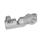 GN 288 Noix de serrage articulées, aluminium Type: S - réglage progressif
Finition: BL - blanc, grenaillée mate