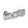 GN 288 Swivel Clamp Connector Joints, Aluminum Type: S - Stepless adjustment
Finish: BL - Plain finish, matte shot-blasted