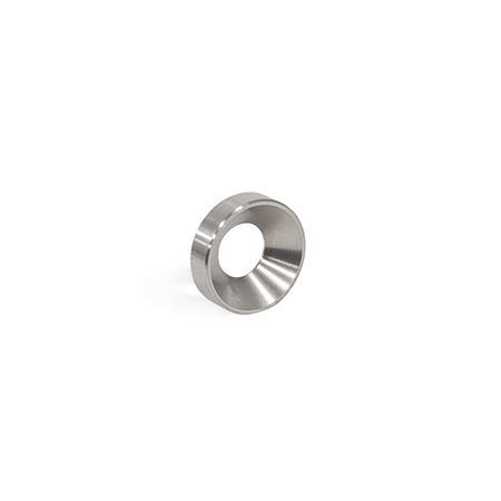 GN 753.2 Mounting Accessories, for Guide Rollers GN 753.1 / GN 753, Stainless Steel Type: U - Washer