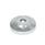 GN 6311.3 Foot Plates, for Grub Screws DIN 6332 / Tommy Screws DIN 6304 / DIN 6306, Steel Type: N - Without plastic cap