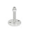 GN 23 Patas de nivelación, acero inoxidable, peana torneada, con orificios de fijación Tipo (peana): D0 - torneado fino, sin base de caucho
Versión del tornillo: UK - con tuerca, hexágono interior en la parte superior, cara para llave de apriete en la parte inferior