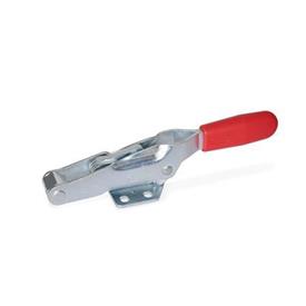 GN 850.1 Latch Type Toggle Clamps, for Pulling Action Type: TF - Without draw axle, without catch