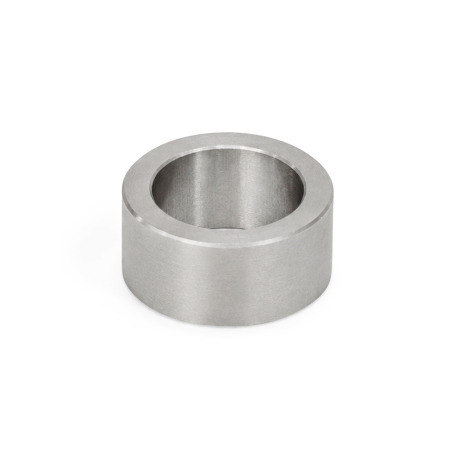 Bussole distanziali GN 609.5: Acciaio INOX, per il montaggio di pistoncini di posizionamento a molla / pistoncini di posizionamento a molla con leva