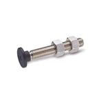 Stainless Steel Clamping Screws with Swivel Plastic Thrust Pad