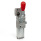GN 8621 Kraftspanner, Aluminium, pneumatisch, mit / ohne zusätzlicher Handbetätigung Form: O - ohne Spannarm
Kennziffer: 3 - mit gekröpftem Handhebel
