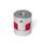 GN 2241 Giunti a denti in elastomero con vite senza testa Codice foro alesato: K - Con sede per chiavetta (da d<sub>1</sub> = 30)
Durezza: RS - 98 Shore A, colore rosso