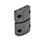 GN 449 Spring-Bolt Door Latches Type: A - Snap lock, without interlock, without finger handle
Color: SW - Black, matte finish