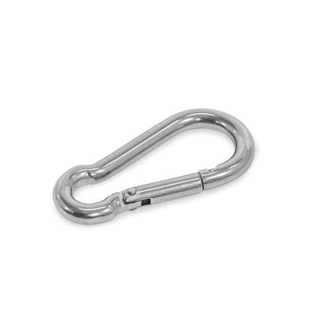 Mousquetons GN 5299: Acier/Inox