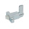 GN 724.2 Spring Latches, Steel / Stainless Steel, with Chamfered Pin, with Flange for Surface Mounting Identification no.: 3 - Chamfer, right
Type: A - Latch arm position perpendicular to the flange
Material / Finish: ZB - Zinc plated, blue passivated