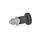 GN 607.1 Doigts d'indexage, inox, avec position de repos Matériau: NI - Inox
Type: A - sans contre-écrou