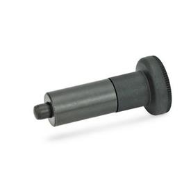 GN 618 Indexing Plungers for Welding Type: A - With knob