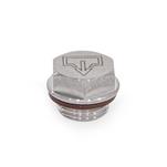 Stainless Steel Threaded Plugs, AISI 316L