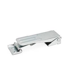 GN 821 Toggle Latches, Steel / Stainless Steel Type: A - Without safety catch<br />Material: ST - Steel<br />Identification No.: 2 - Short type