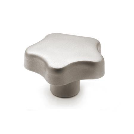 GN 5334.4 Star Knobs, Stainless Steel AISI 316L 