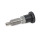 GN 81700 Pistoncini di posizionamento a molla, acciaio/acciaio INOX, con punta speciale Tipo: B - Senza posizione di arresto, senza controdado
Tipo di puntale: SF - Con filettatura interna
Materiale: NI - Acciaio INOX