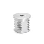 Stainless Steel Insert Bushings, for Round Tubes and Square Tubes