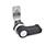 GN 115 Latches, Stainless Steel, with Operating Element in Plastic Type: HG - With plastic lever