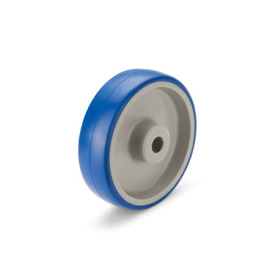 GN 22884 Wheels, Wheel Tread Polyurethane, Wheel Core Polyamide Bearing type: G - Friction bearing<br />Type: A - Wheel without bracket