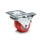 GN 22880 Light Duty Casters, Wheel Tread Polyurethane, Wheel Core Polyamide, Double Wheel Version Bearing type: G - Friction bearing
Type (bracket): LF - Swivel bracket with mounting plate, with total lock brake
Coding: D - Double wheel version
Material (bracket): ST - Steel sheet metal, zinc plated