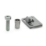 Adapter for Panel Support Clamps GN 649 to be Mounted to Round Tubes
