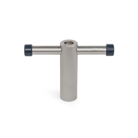 Écrous à broche DIN 6307: Inox, avec barre mobile