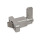 GN 724.2 Spring Latches, Steel / Stainless Steel, with Chamfered Pin, with Flange for Surface Mounting Identification no.: 3 - Chamfer, right
Type: A - Latch arm position perpendicular to the flange
Material / Finish: NI - Stainless steel precision casting