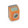 GN 9053 Stellungsanzeiger, Kunststoff, 6-stellig, elektronisch, LCD-Display Farbe: OR - orange, RAL 2004, glänzend