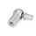 DIN 71802 Angled Ball Joints with Rivet Ball Shank Type: B - With rivet ball shank, without safety catch