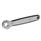 GN 318 Stainless Steel Ratchet Spanners with Through Hole / Blind Hole Type: A - Ratchet insert with through hole
Insert: V
