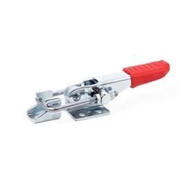 GN 851 Latch Type Toggle Clamps for Pulling Action Type: T2 - With square U-bolt, with catch