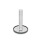 GN 44 Piedini di livellamento, acciaio INOX AISI 316 L Tipo (base): D1 - Con disco antiscivolo, con aggancio a clip, colore nero
Versione (vite): T - Senza dado, sede per chiave in basso
