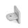 GN 272 Swivel Clamp Connectors, Aluminum Type: OZ - Without centring step (smooth)
Finish: BL - Plain finish, matte shot-blasted