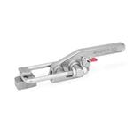 Stainless Steel Latch Type Toggle Clamps with Safety Hook, Heavy Duty Type