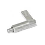 Cam Action Indexing Plungers, Stainless Steel , without Locking Function