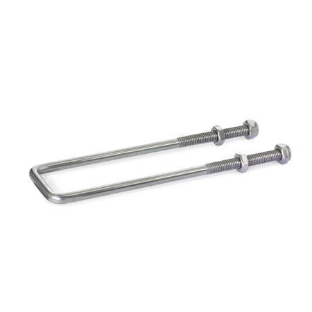 GN 951.1 Square U-Bolts, Stainless Steel 