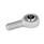 GN 648.2 Ball Joint Heads with Threaded Bolt Type: W - Steel -PTFE / Steel self lubricated
