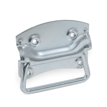 Poignées rabattables GN 3136: Acier et inox