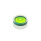 GN 2281 Bull´s Eye Spirits Levels, for Installation in Plates and Housings Finish / Material: KT - Plastic
Filling: G - Green-transparent
Identification no.: 2 - With contrast ring (only version KT for d = 12...18)