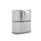 GN 449.1 Spring-Bolt Door Latches, Plastic, Adjustable, with Cover Type: B - Snap lock, with interlock, with finger handle
Color: LG - Gray, matte finish