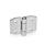 GN 1364 Cerniere in lamiera, acciaio INOX, a punta Larghezza l<sub>1</sub>: 70